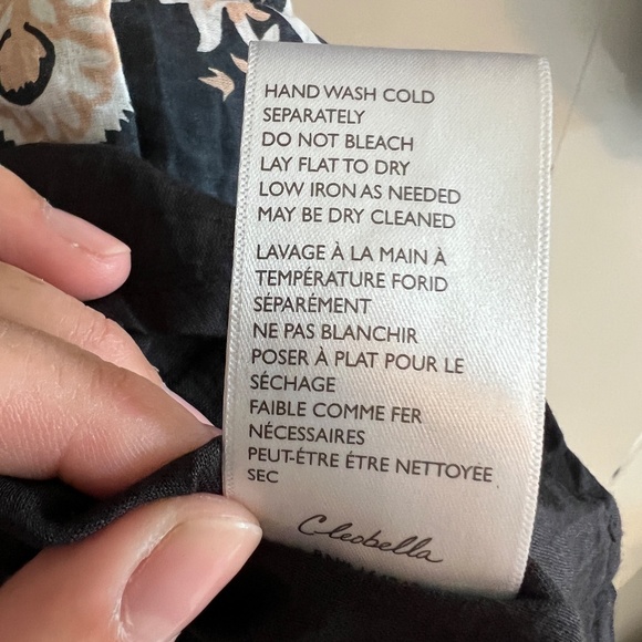 Cleobella Elly Mini Dress in Tripura Block Print Medium - Picture 12 of 12